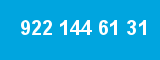 922 144 61 31